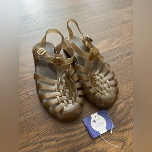 Meduse French jelly sandals, Size 41/Women’s 9